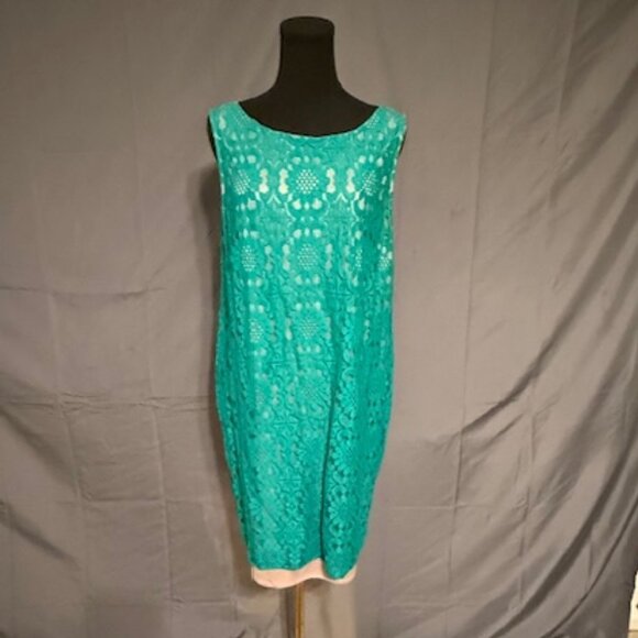 Jessica Howard Dresses & Skirts - J. HOWARD Lace Dress Size 14W
